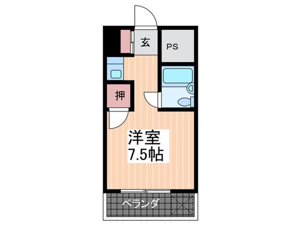 南千田柴崎ビルの物件間取画像